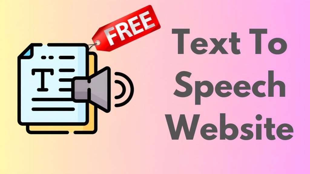 Free text to  voice over generator